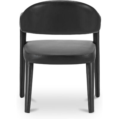Martens Dining Chair Black Leather 13 Martens Dining Chair Black Leather YM-1009-02 YM 1009 02 Martens back shadsilo