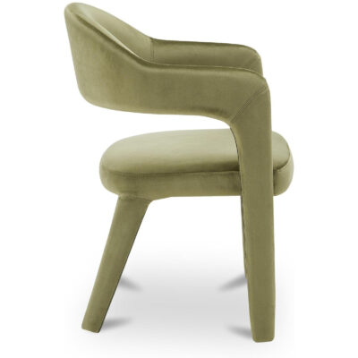 Martens Dining Chair Green Velvet 12 Martens Dining Chair Green Velvet YM-1009-27 YM 1009 27 Martens side shadsilo