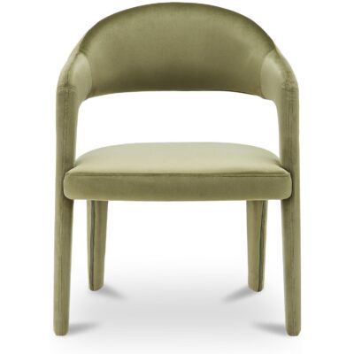 Martens Dining Chair Green Velvet
