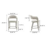 Martens Counter Stool Beige YM-1010-34 YM 1010 34 70