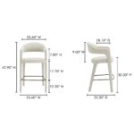 Martens Bar Stool Beige YM-1011-34 YM 1011 34 70