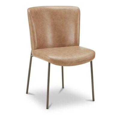 Early Dining Chair Tan Leather (Set of Two) 9 Early Dining Chair Tan Leather (Set of Two) YM-1012-03 YM 1012 03 Early diagR shadsilo