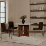 Early Dining Chair Dark Brown - Set Of Two YM-1012-20 YM 1012 20 00