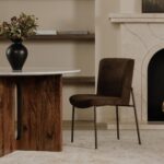 Early Dining Chair Dark Brown - Set Of Two YM-1012-20 YM 1012 20 10