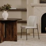 Early Dining Chair Beige - Set Of Two YM-1012-34 YM 1012 34 10