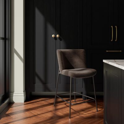 Early Counter Stool Dark Brown 16 Early Counter Stool Dark Brown YM-1013-20 YM 1013 20 12