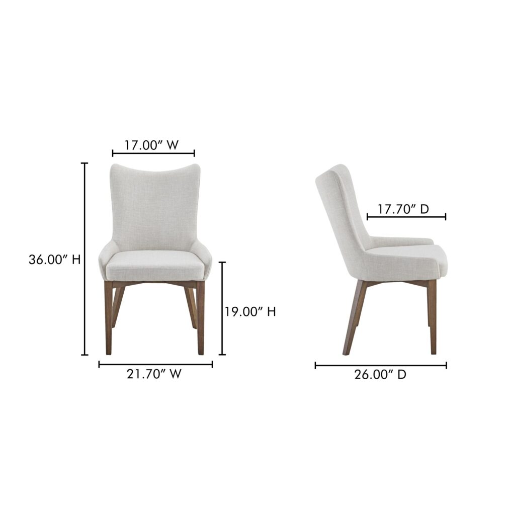 Potter Dining Chair Heather Beige - Image 10