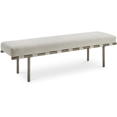 Carson Dining Bench Beige