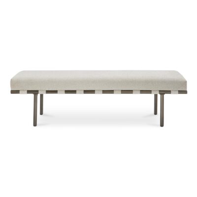 Carson Dining Bench Beige