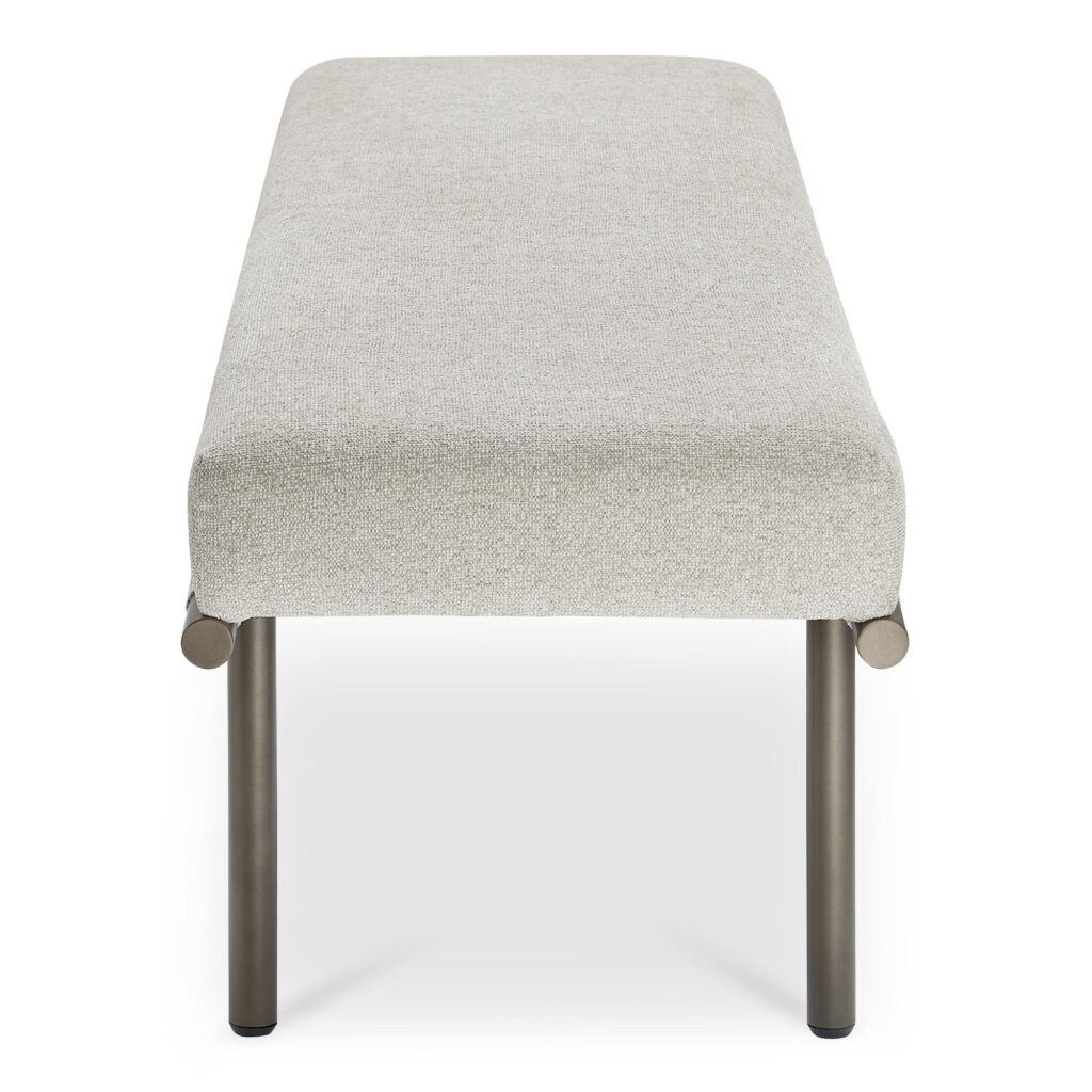 Carson Dining Bench Beige - Image 3