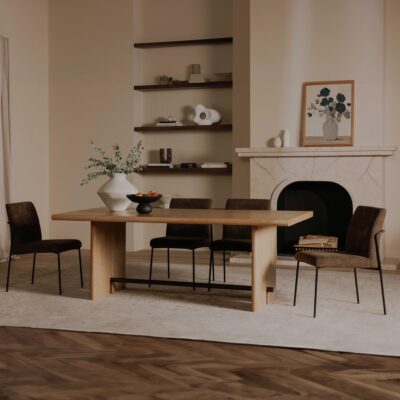 Danny Dining Chair Dark Brown Set of Two YM-1018-20 YM 1018 20 00