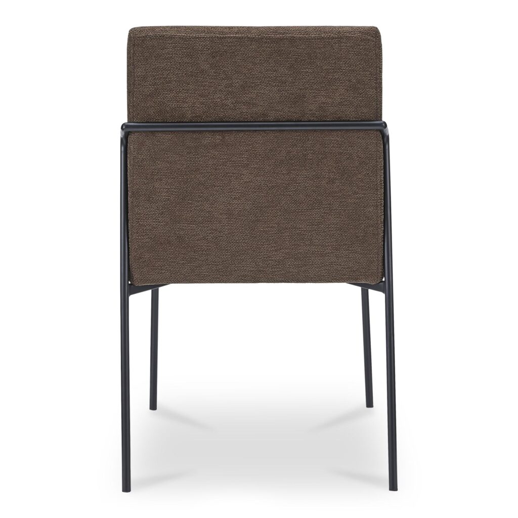 Danny Dining Chair Dark Brown Set of Two - Image 5