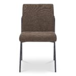 Danny Dining Chair Dark Brown Set of Two YM-1018-20 YM 1018 20 Danny front shadsilo