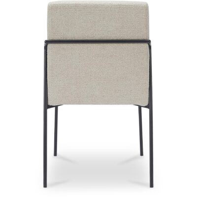 Danny Dining Chair Ivory Set of Two YM-1018-34 YM 1018 34 Danny back shadsilo