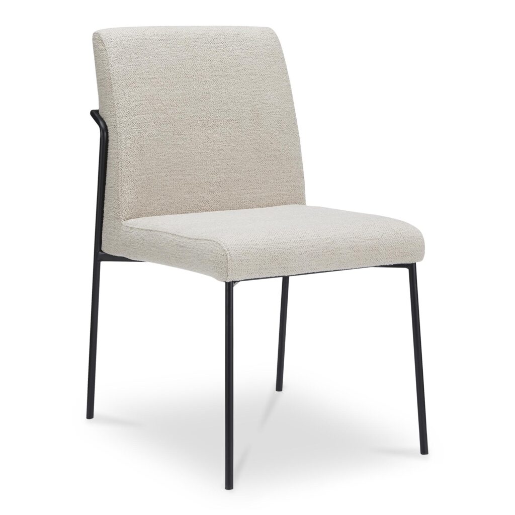 Danny Dining Chair Ivory Set of Two - Image 2
