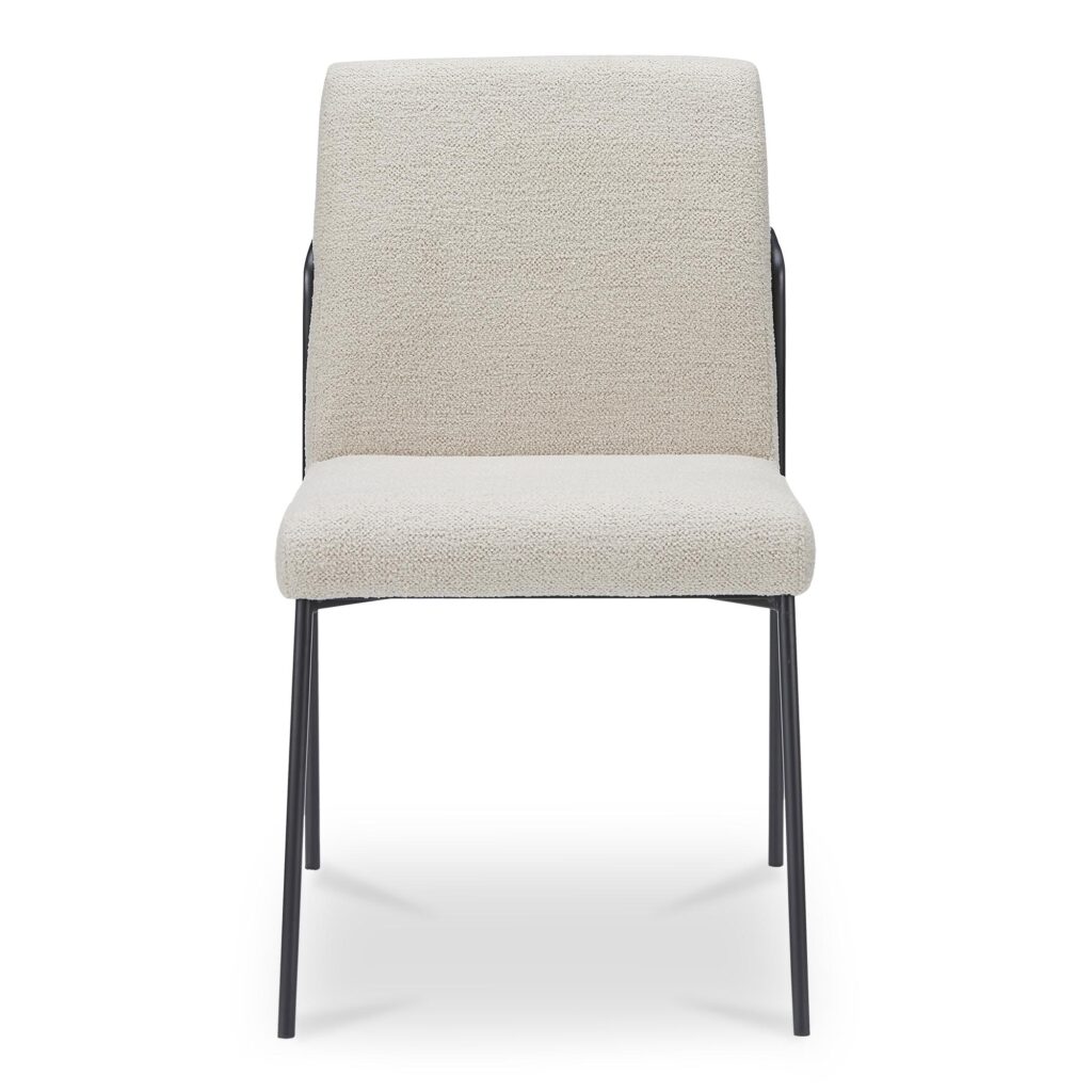 Danny Dining Chair Ivory Set of Two - Image 4