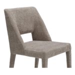 Joyce Dining Chair Light Brown-Set of Two YM-1019-21 YM 1019 21 Joyce closeup shadsilo