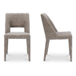 Joyce Dining Chair Light Brown-Set of Two YM-1019-21 YM 1019 21 Joyce frontside shadsilo