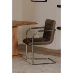 Pedro Dining Chair Green Mohair Set of Two YM-1021-16 YM 1021 16 10