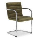 Pedro Dining Chair Green Mohair Set of Two YM-1021-16 YM 1021 16 Pedro diagR shadsilo