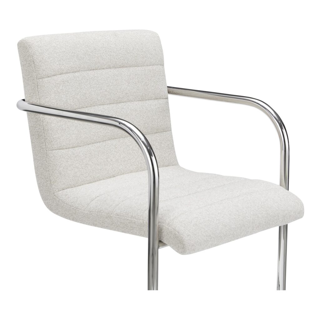 Pedro Dining Chair Beige Set of Two - Image 6