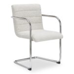 Pedro Dining Chair Beige Set of Two YM-1021-34 YM 1021 34 Pedro diagR shadsilo