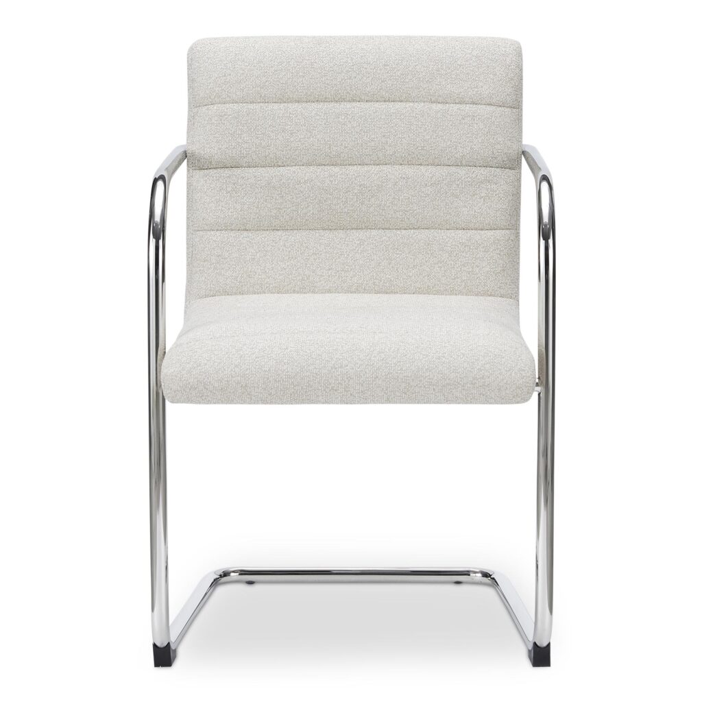 Pedro Dining Chair Beige Set of Two - Image 4
