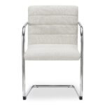Pedro Dining Chair Beige Set of Two YM-1021-34 YM 1021 34 Pedro front shadsilo