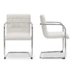 Pedro Dining Chair Beige Set of Two YM-1021-34 YM 1021 34 Pedro frontside shadsilo