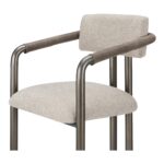 Cassidy Counter Stool Brown YM-1023-21 YM 1023 21 Cassidy closeup shadsilo