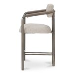 Cassidy Counter Stool Brown YM-1023-21 YM 1023 21 Cassidy side left shadsilo