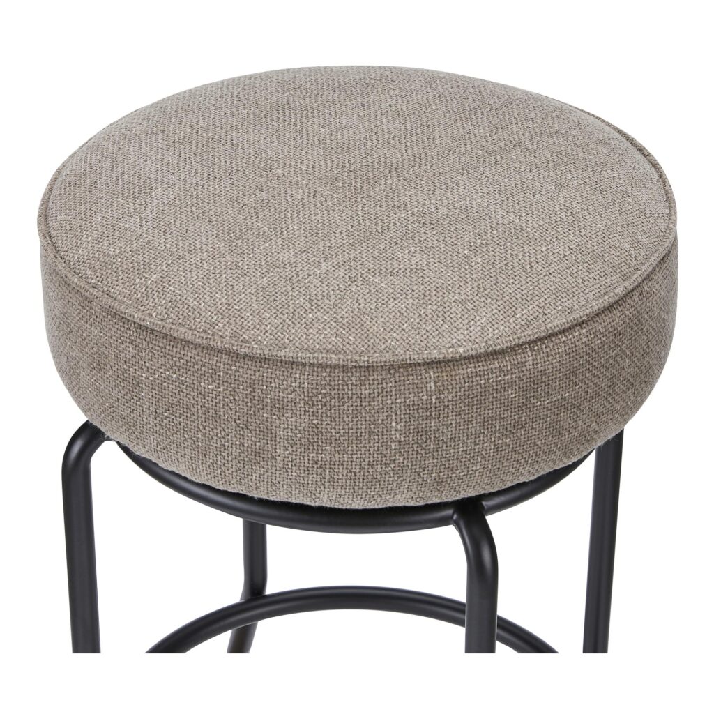Kelsey Swivel Counter Stool Light Brown - Image 3
