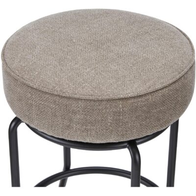 Kelsey Swivel Counter Stool Light Brown YM-1024-21 YM 1024 21 Kelsey closeup01 shadsilo