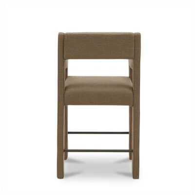 Elise Counter Stool Ochre YM-1028-20 YM 1028 20 Elise back shadsilo
