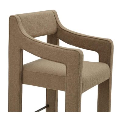 Elise Counter Stool Ochre YM-1028-20 YM 1028 20 Elise closeup shadsilo