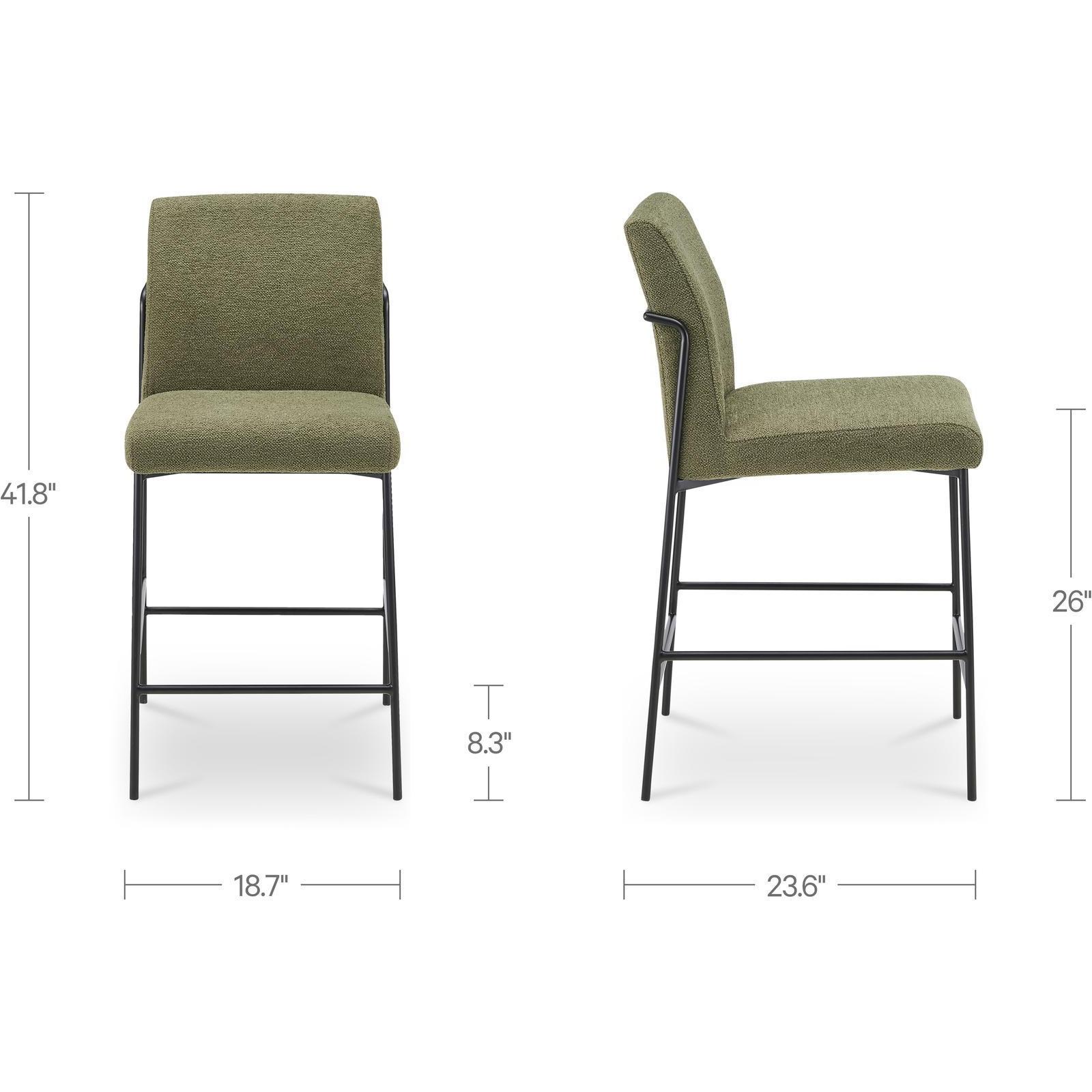 Danny Counter Stool Green 3 Danny Counter Stool Green - Image 3