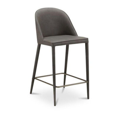 Burton Counter Stool Grey Vegan Leather 9 Burton Counter Stool Grey Vegan Leather YM-1033-26 YM 1033 26 Burton diagR shadsilo