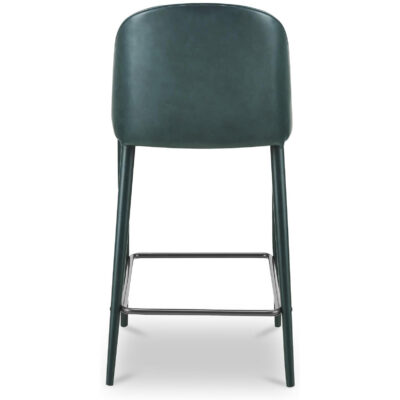 Burton Counter Stool Dark Teal Vegan Leather 13 Burton Counter Stool Dark Teal Vegan Leather YM-1033-36 YM 1033 36 Burton back shadsilo