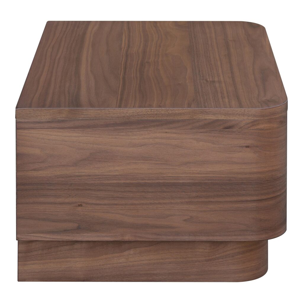 Round Off Small Nightstand Walnut - Image 4