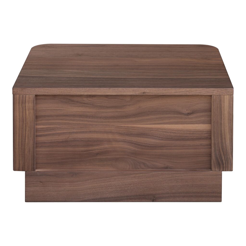 Round Off Small Nightstand Walnut - Image 5