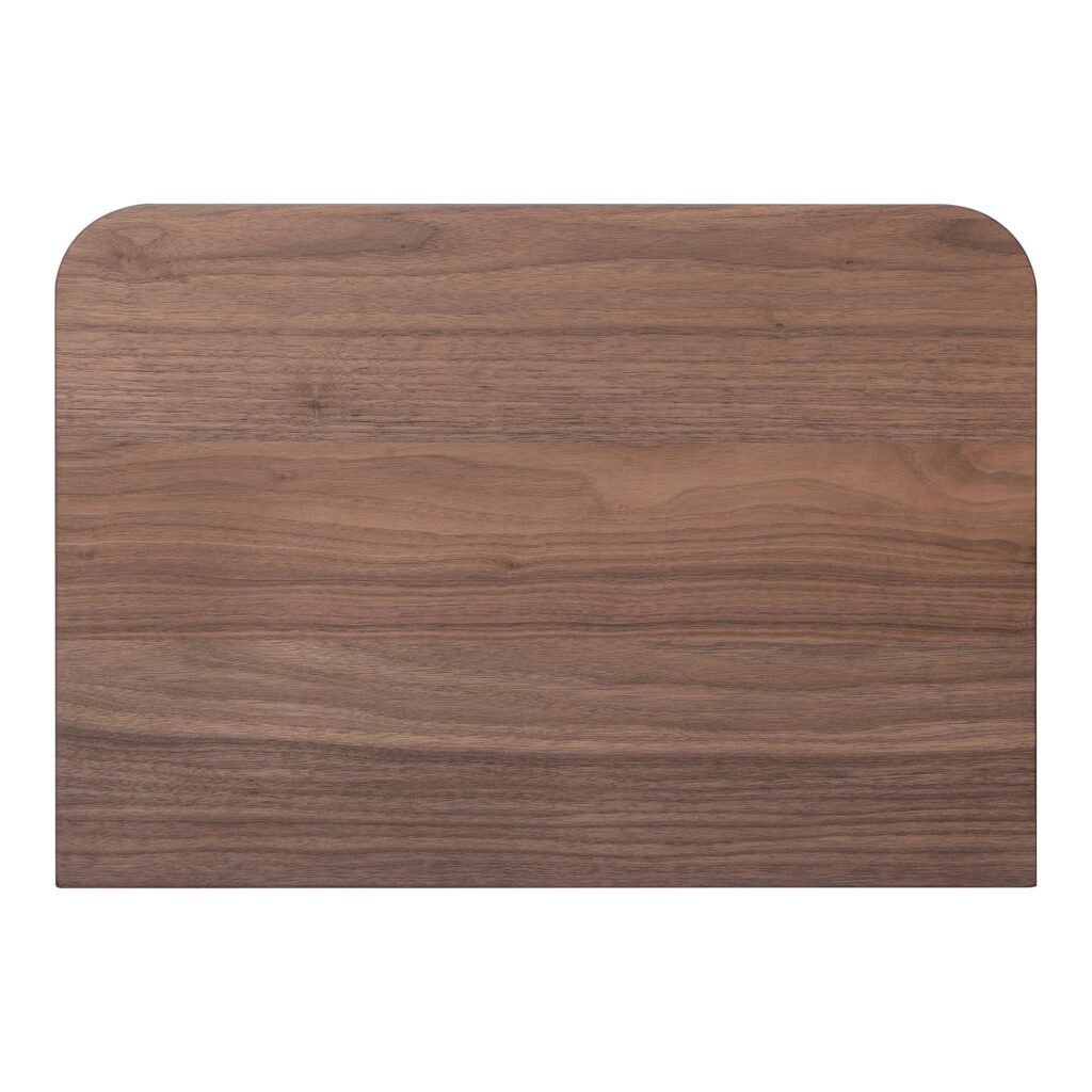 Round Off Small Nightstand Walnut - Image 6