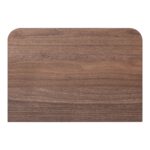 Round Off Small Nightstand Walnut YR-1001-03 YR 1001 03 05