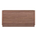 Round Off Dresser Walnut Brown YR-1003-03 YR 1003 03 04