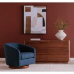 Round Off Dresser Walnut Brown YR-1003-03 YR 1003 03 30