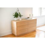 Round Off Dresser Light Oak Brown YR-1003-21 YR 1003 21 31