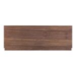 Round Off Queen Bed Walnut Brown YR-1005-03-0 YR 1005 03 03