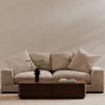 Round Off Coffee Table Walnut Brown YR-1007-03 YR 1007 03 30