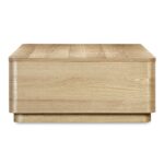 Round Off Coffee Table Natural Oak YR-1007-24 YR 1007 24 02