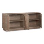 Round Off Sideboard Walnut Brown YR-1008-03 YR 1008 03 05