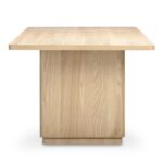 Round Off Small Dining Table Nastural Oak YR-1009-24-0 YR 1009 24 02